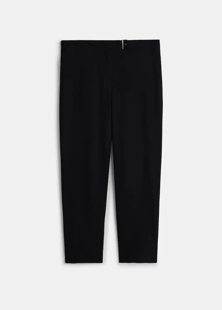 Pantalon Large Noir Lolita Lempicka - Taille 38 - Vintage - Occasion Très Bon état